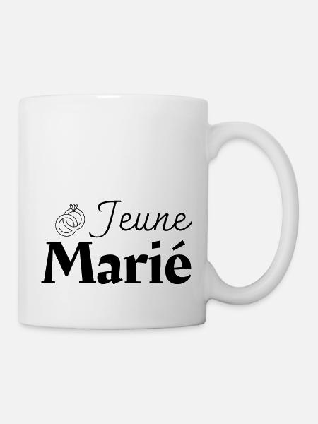 Jeune Marié - Mug blanc - blanc