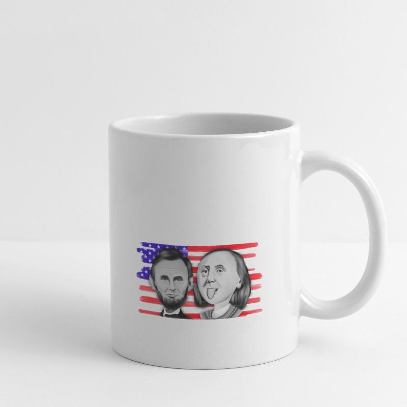 Franklin & Lincoln Mug
