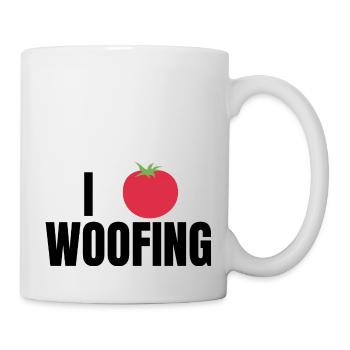 i love woofing - Mug - white - Right
