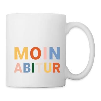 Moin Abitur, Abi im Norden - Tasse - Weiß - Rechts