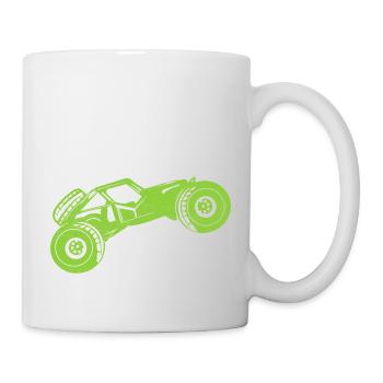 Geiler Scheiß Im Maßstab 1:10 Modellbau RC Car - Tasse - Weiß - Rechts