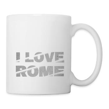 Rom Rome Italien Stadt Schrift Skyline I Love - Tasse - Weiß - Rechts