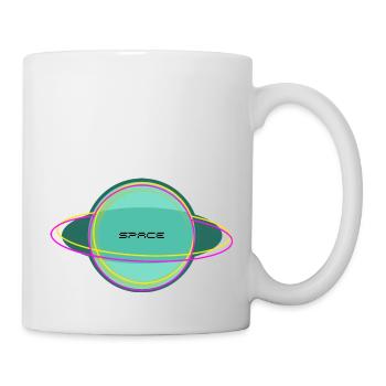 space - Tasse - Weiß - Rechts