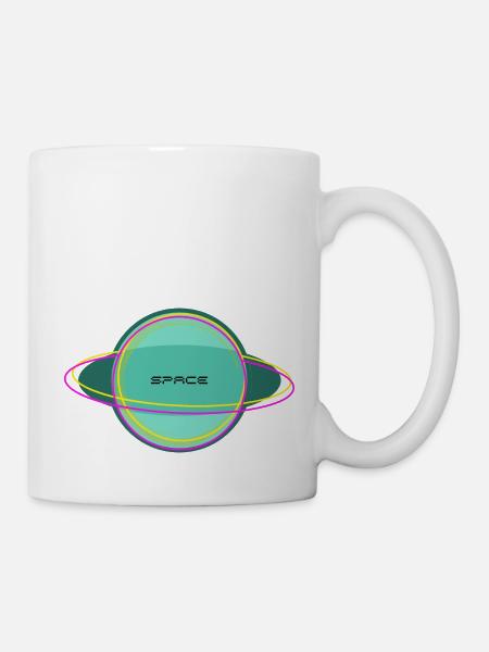 space - Tasse - Weiß