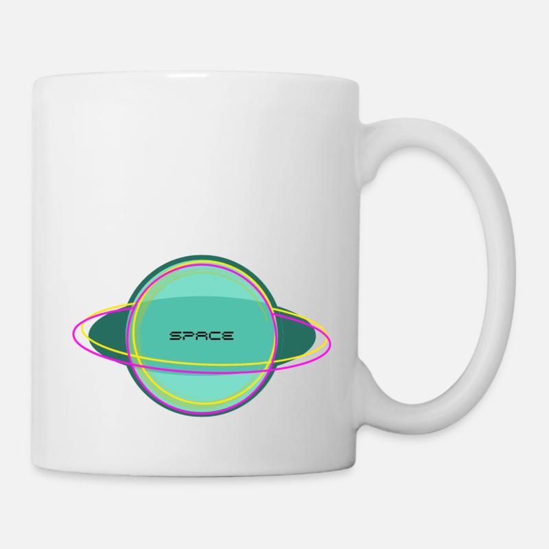 space - Tasse - Weiß