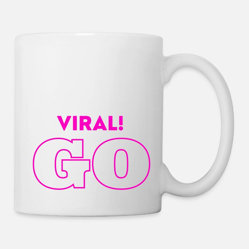 DEVENEZ VIRAL! - Mug blanc - blanc