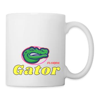 Gator Florida - Mug blanc - blanc - Droite