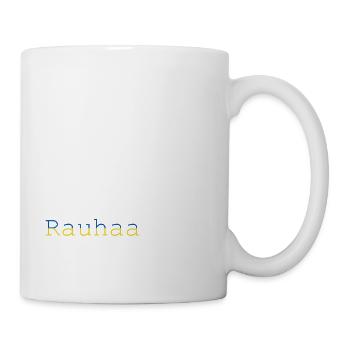 Peace Ukraine Finland Mir Rauhaa - Mug - white - Right