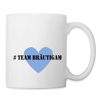 Team Bräutigam - Tasse - Weiß - Rechts