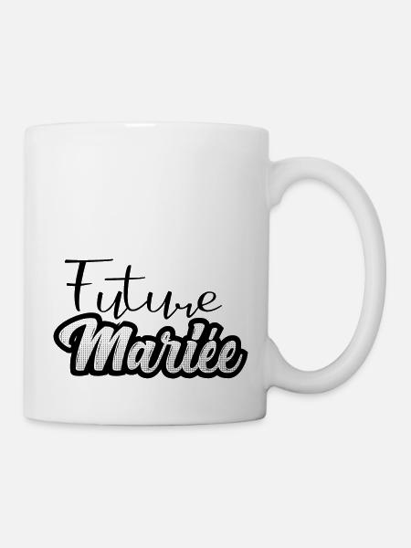 future mariée - evjf - mariage - Mug blanc - blanc
