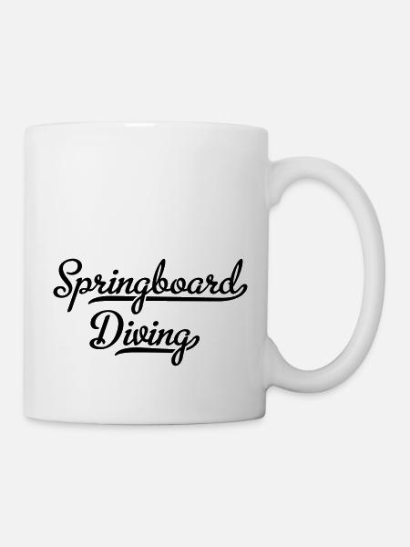 Plongée - Mug blanc - blanc