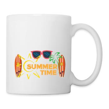 SUMMER TIME - Mug blanc - blanc - Droite