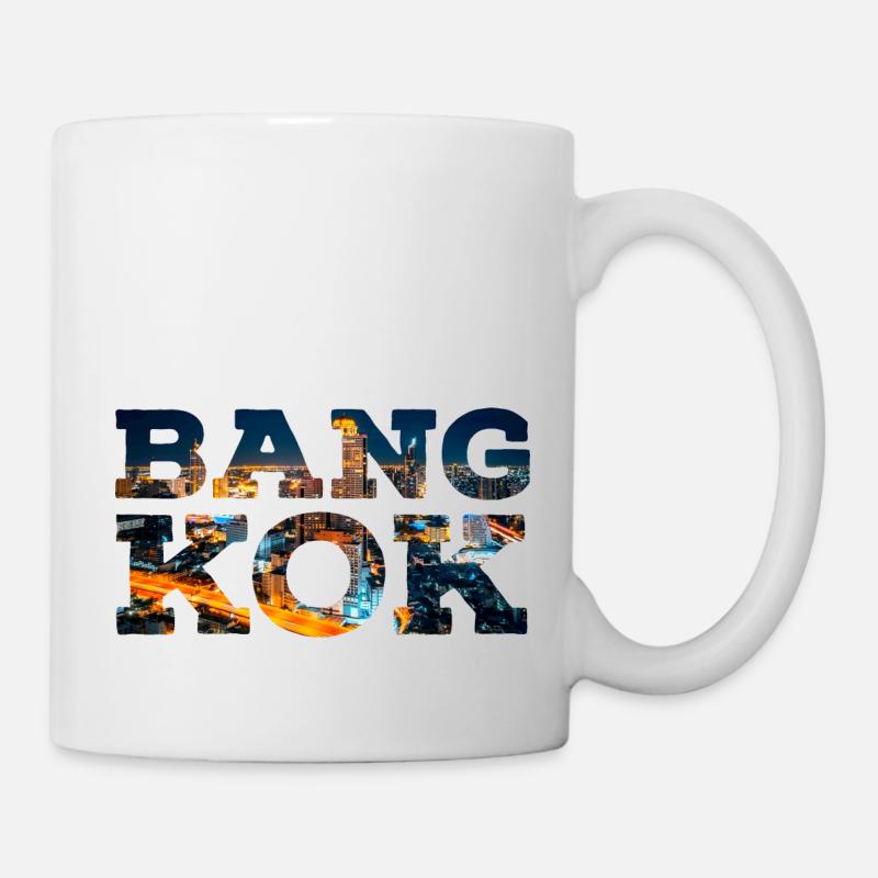 Bangkok - Mug blanc - blanc