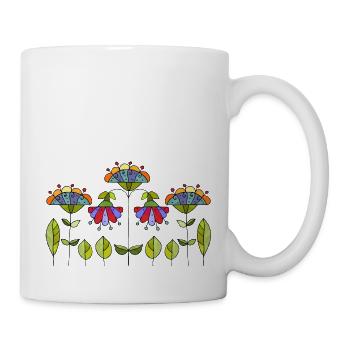 Flowers - Mug - white - Right