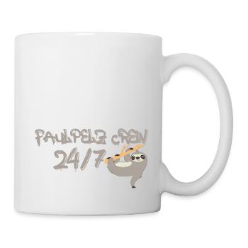Faulpelz Crew 24/7 - Tasse - Weiß - Rechts