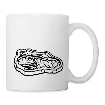 Juicy steak bloody Grill Master - Mug - white - Right
