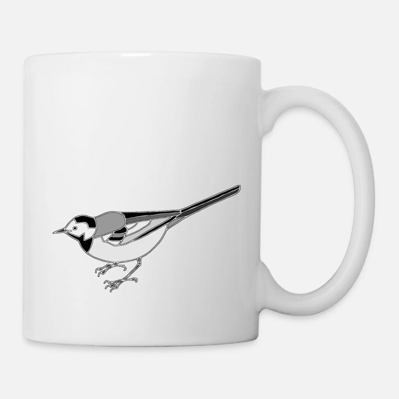 Oiseau - Mug blanc - blanc