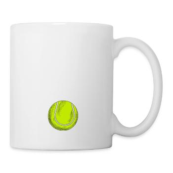 Funny Tennis Apparel Funny Sayings Id hit that - Mug - white - Right