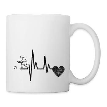 Bowling Cone Cadeau Bowling Ball Bowling Bowler - Mug blanc - blanc - Droite
