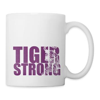 Tiger Strong - Mug - white - Right