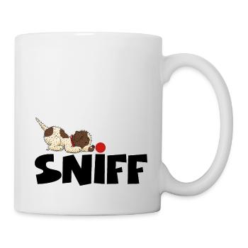 sniff1 1 - Tasse - Weiß - Rechts