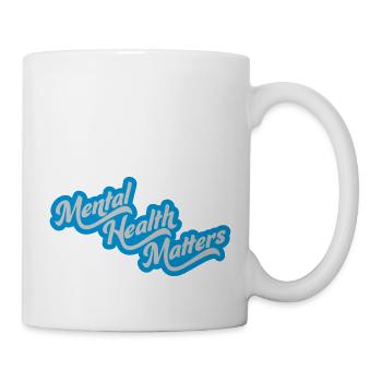 mental health matters quote - Mug - white - Right