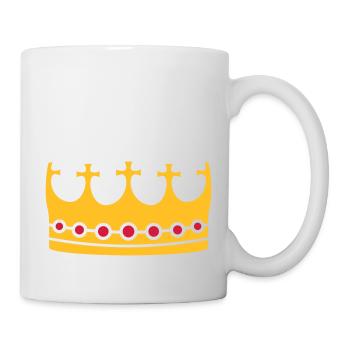 Diamond Queen Crown Jewelry - Mug - white - Right