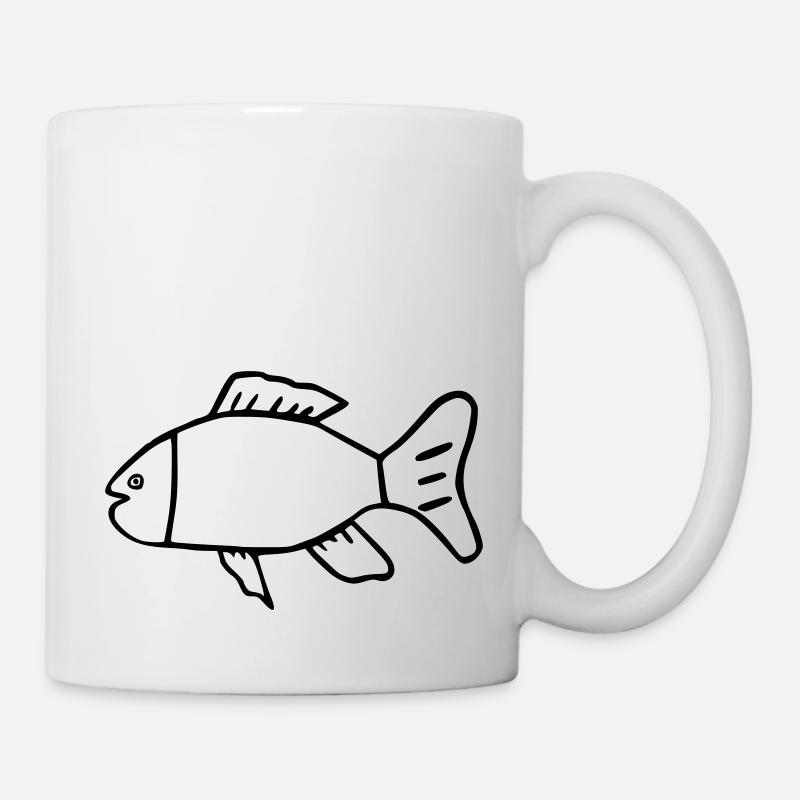Fisch - Tasse - Weiß