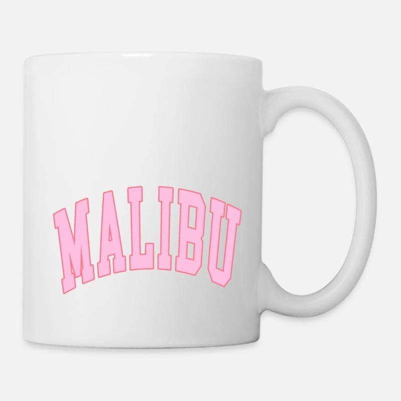 MALIBU PREPPY PINK - Mug - white
