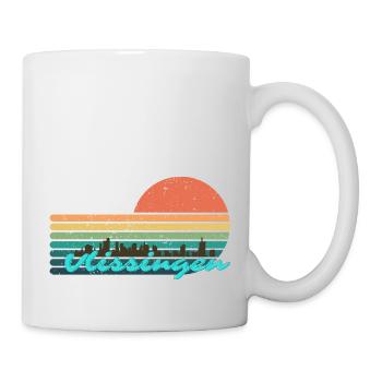Vlissingen Zeeland Stadt - Tasse - Weiß - Rechts