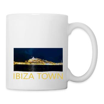 Ibiza-Stadt - Tasse - Weiß - Rechts