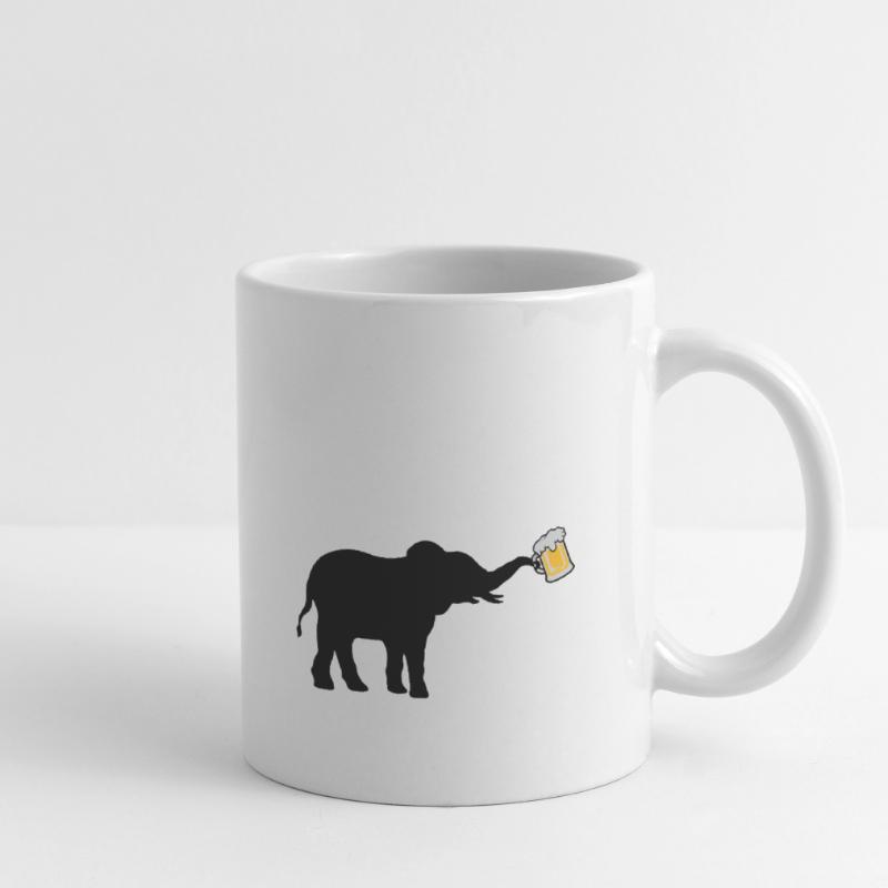 Bier Krug Elefant cool Tasse
