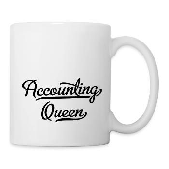 Bookkeeping - Mug - white - Right