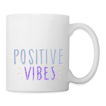 positive vibes - Mug - white - Right