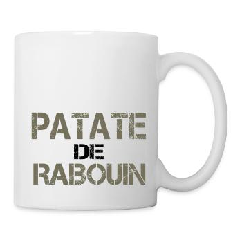 Patate de rabouin - Mug blanc - blanc - Droite