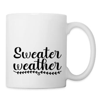 Maglione Meteo - Tazza - bianco - Destra