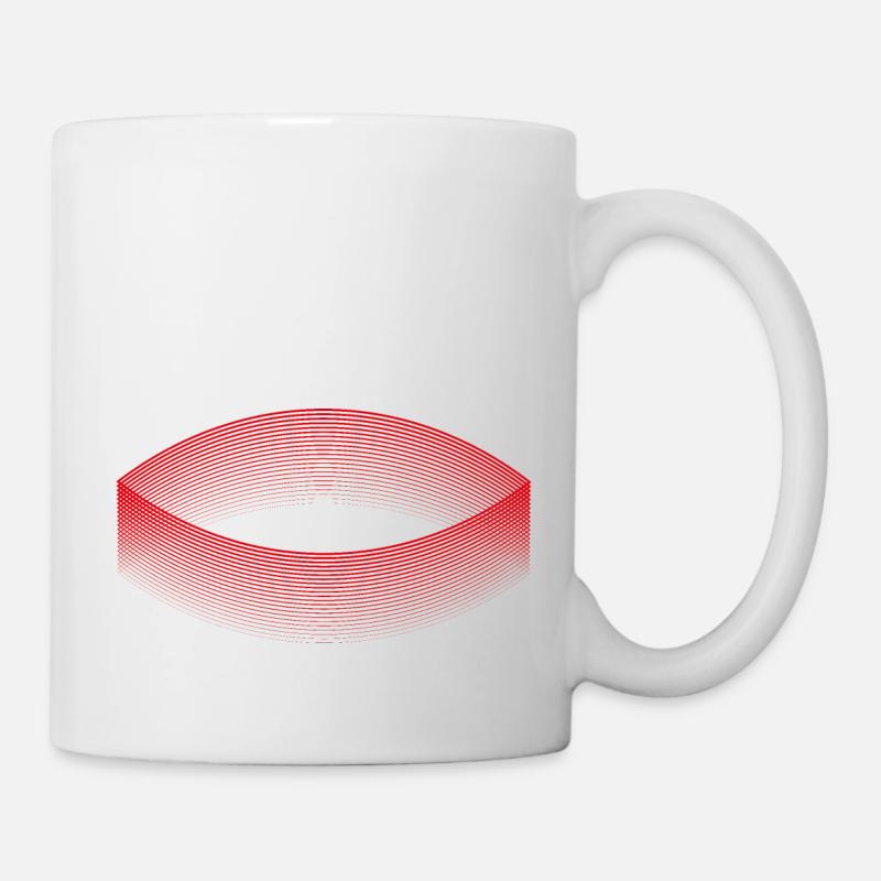 Stade des rêves (rouge) - Mug blanc - blanc