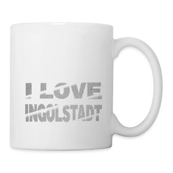 Ingolstadt Deutschland Stadt Schrift I Love - Tasse - Weiß - Rechts