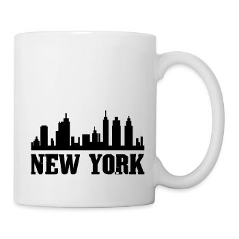 New York - Mug blanc - blanc - Droite