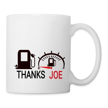 Petrol station - speedometer - Mug - white - Right