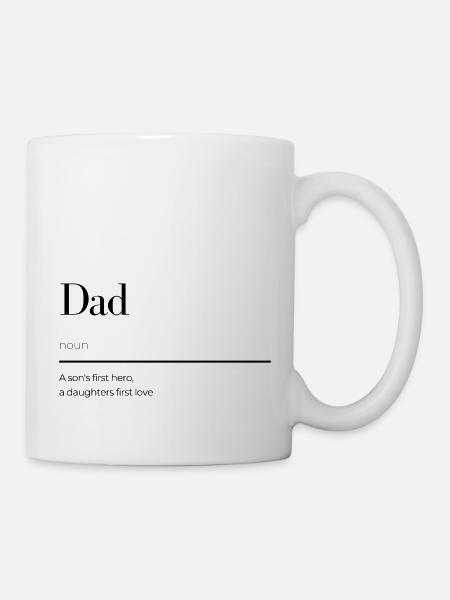 Dad - Tasse - Weiß