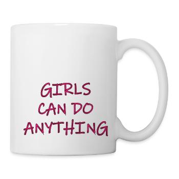 girlscandoanything - Mug blanc - blanc - Droite