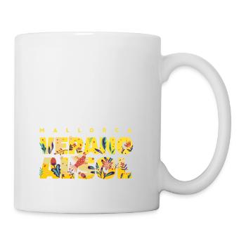 Mallorca Palm Saying Holiday Gift - Mug - white - Right