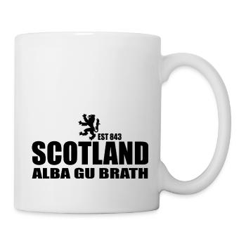Scotland patriotic - Mug - white - Right