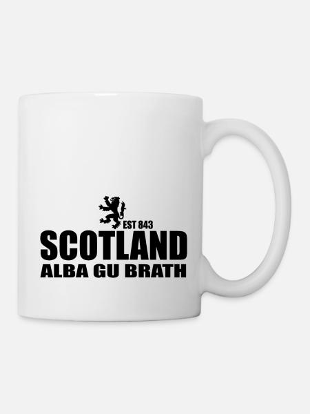 Scotland patriotic - Mug - white