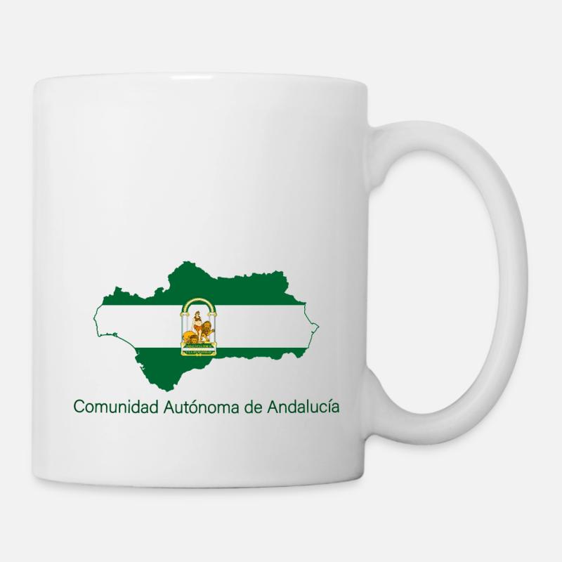 Andalusien - Tasse - Weiß