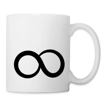 Infinity symbol Endless Love Infinitude Vector - Mug - white - Right