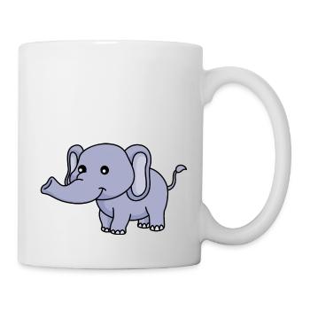 Elephant Comic - Mug - white - Right