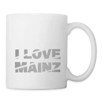 Mainz Germany City Font Skyline I Love - Mug - white - Right