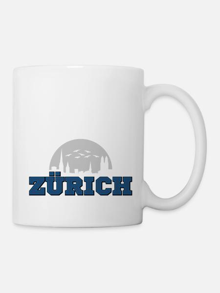 Zurich - Mug blanc - blanc